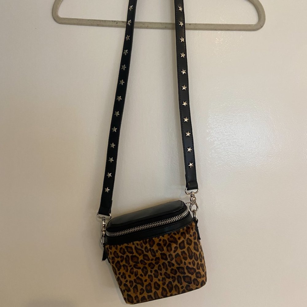 Princess Polly animal print purse